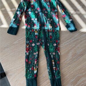 Little Sleepies Nutcracker Convertible Footie Pajamas – 6–12M